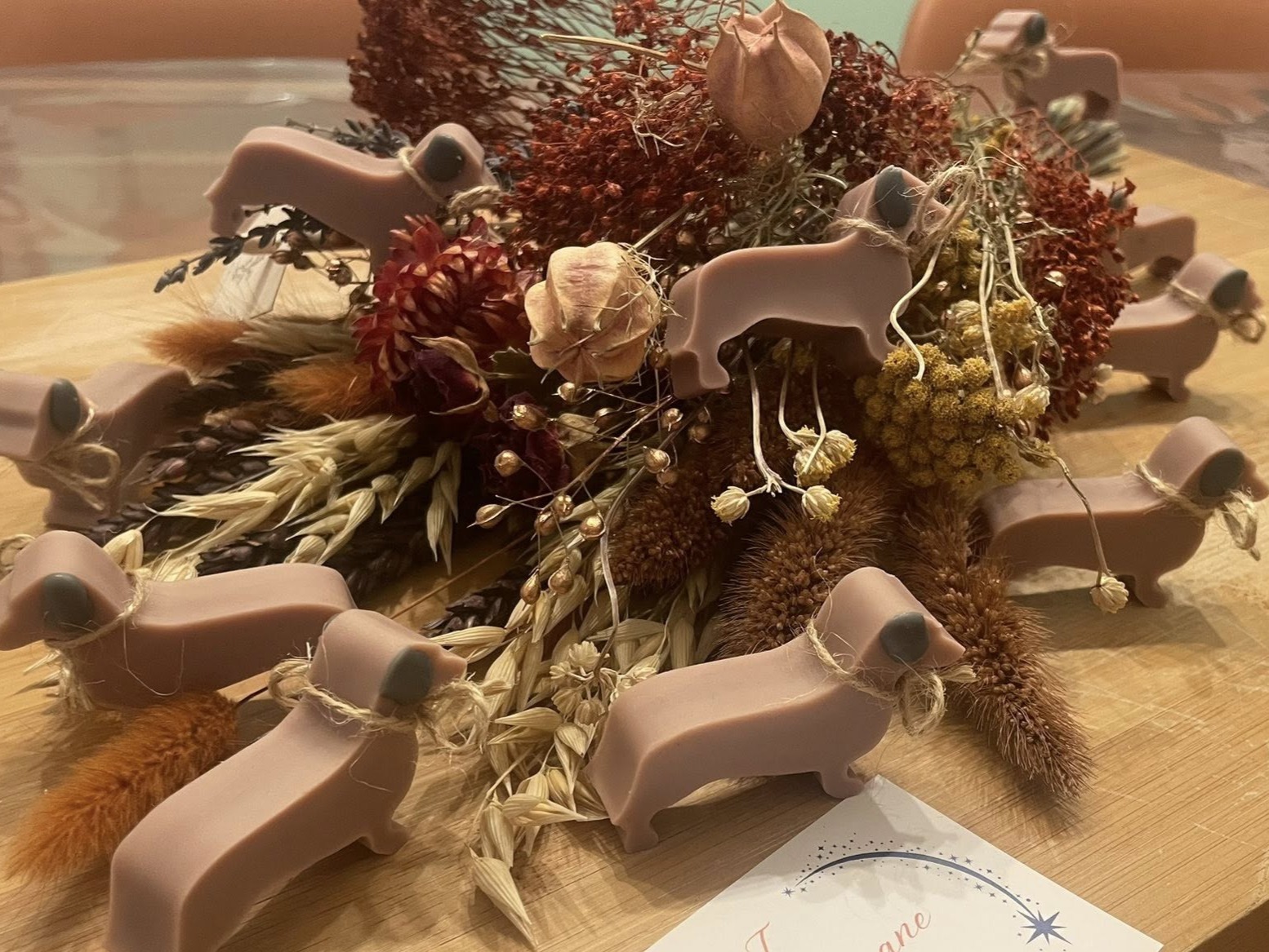 Lot de 9 fondants - Teckels