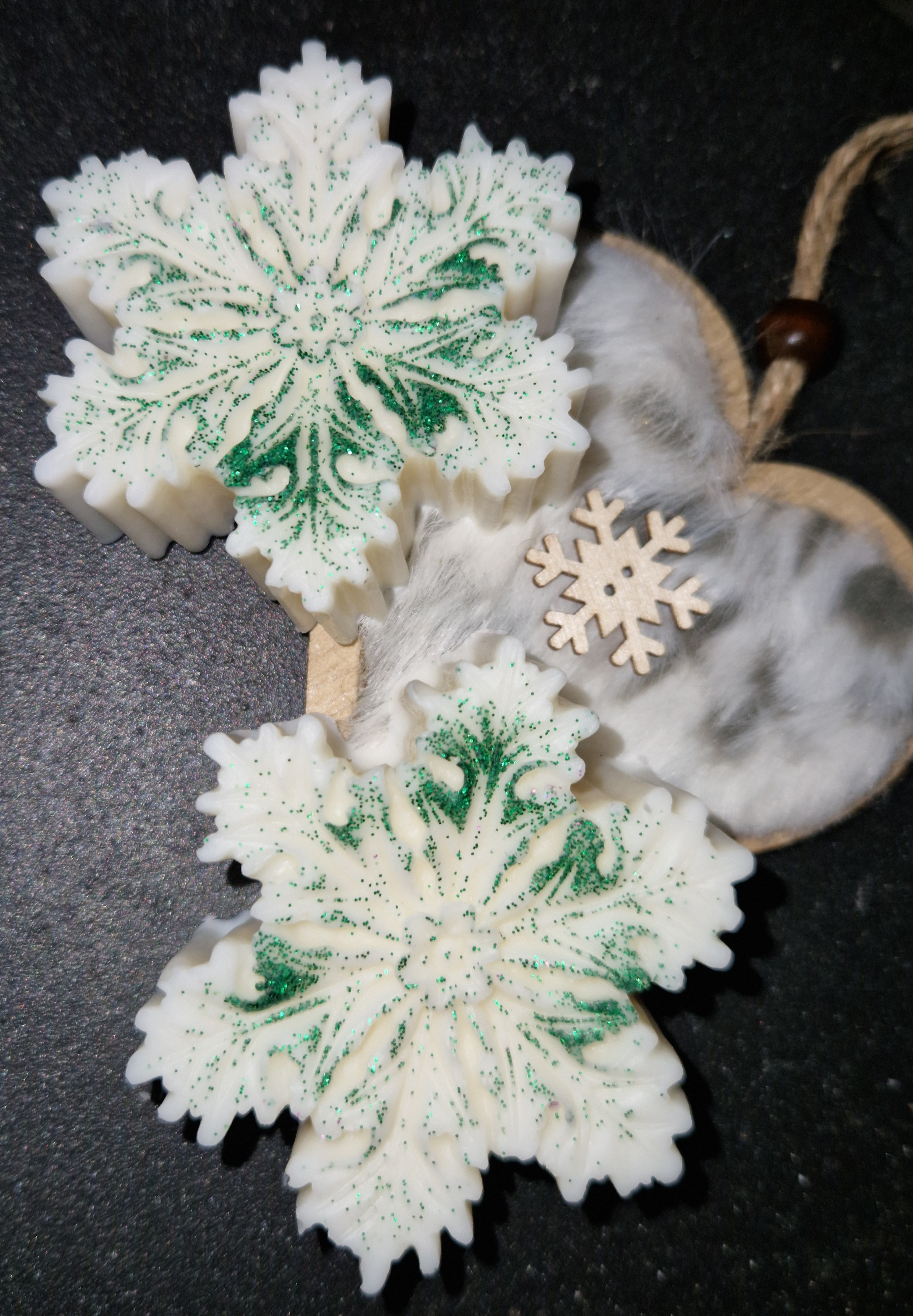 Bougie - Flocon de neige